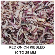 Dehydrated Red Onion Kibbled