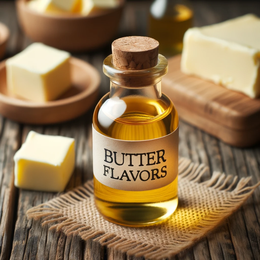 Butter, dairy and cheese Flavors