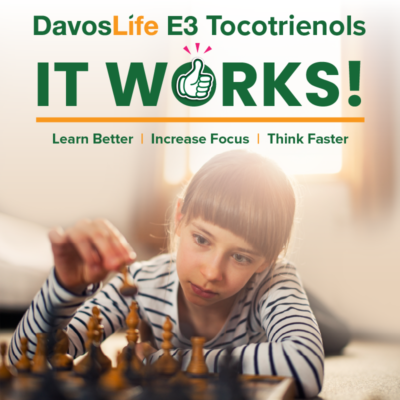 Brain-Boosting Benefits of DavosLife E3 Tocotrienols