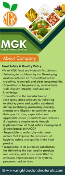MGK Food & Naturals Pvt. Ltd.