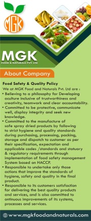 MGK Food & Naturals Pvt. Ltd.