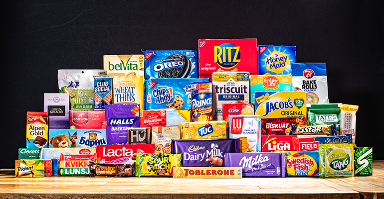 Pictured: Mondelēz product range | © MONDELĒZ INTERNATIONAL