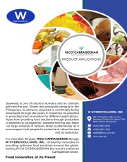 WHI Product Applications