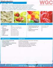 Tapioca Maltodextrin Powder