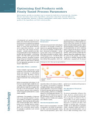 More stable, effective, customized: Optimizing end products with finely tuned process parameters
