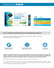 New Magvital Forte from Marnys