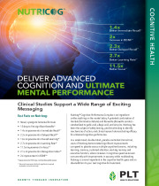 Nutricog™ Cognitive Performance Complex Product Sheet