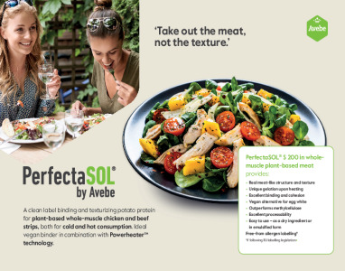 PerfectaSOL® S 200 Whole-muscle plant-based meat solution