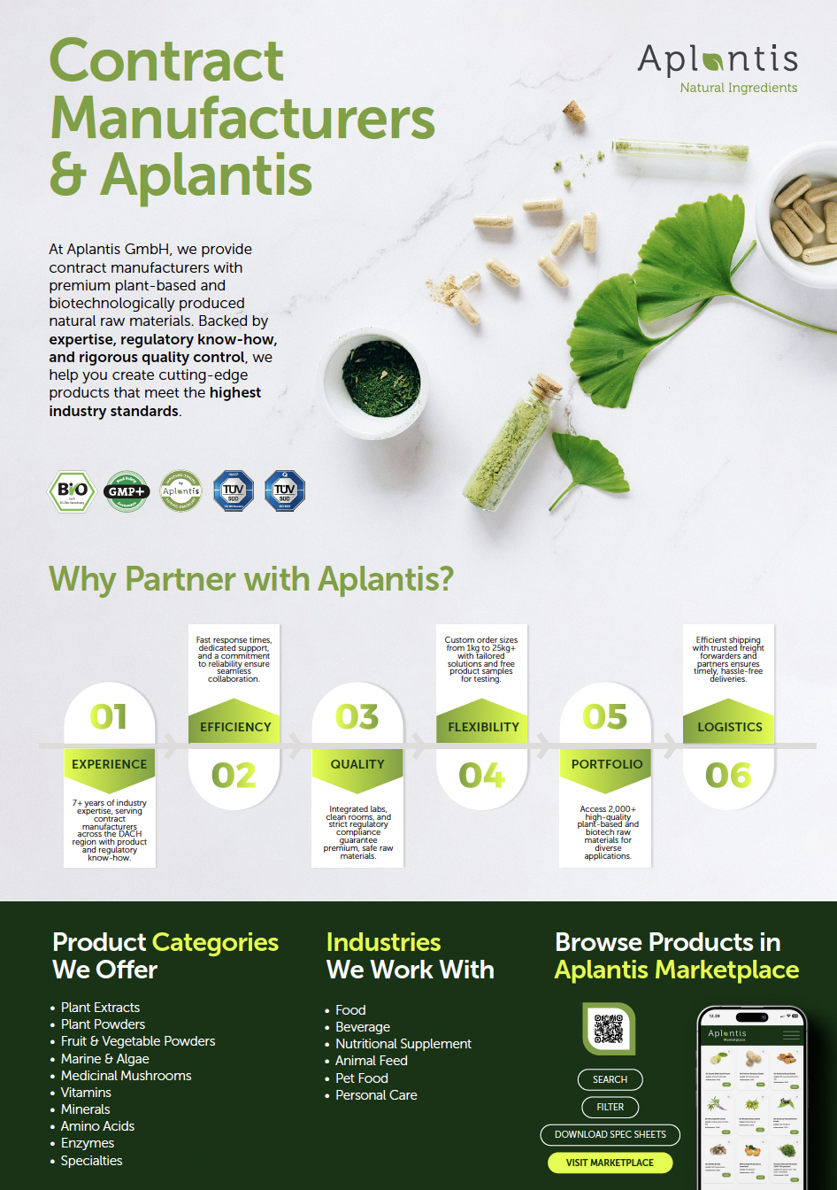 Aplantis - Contract Manufacturers